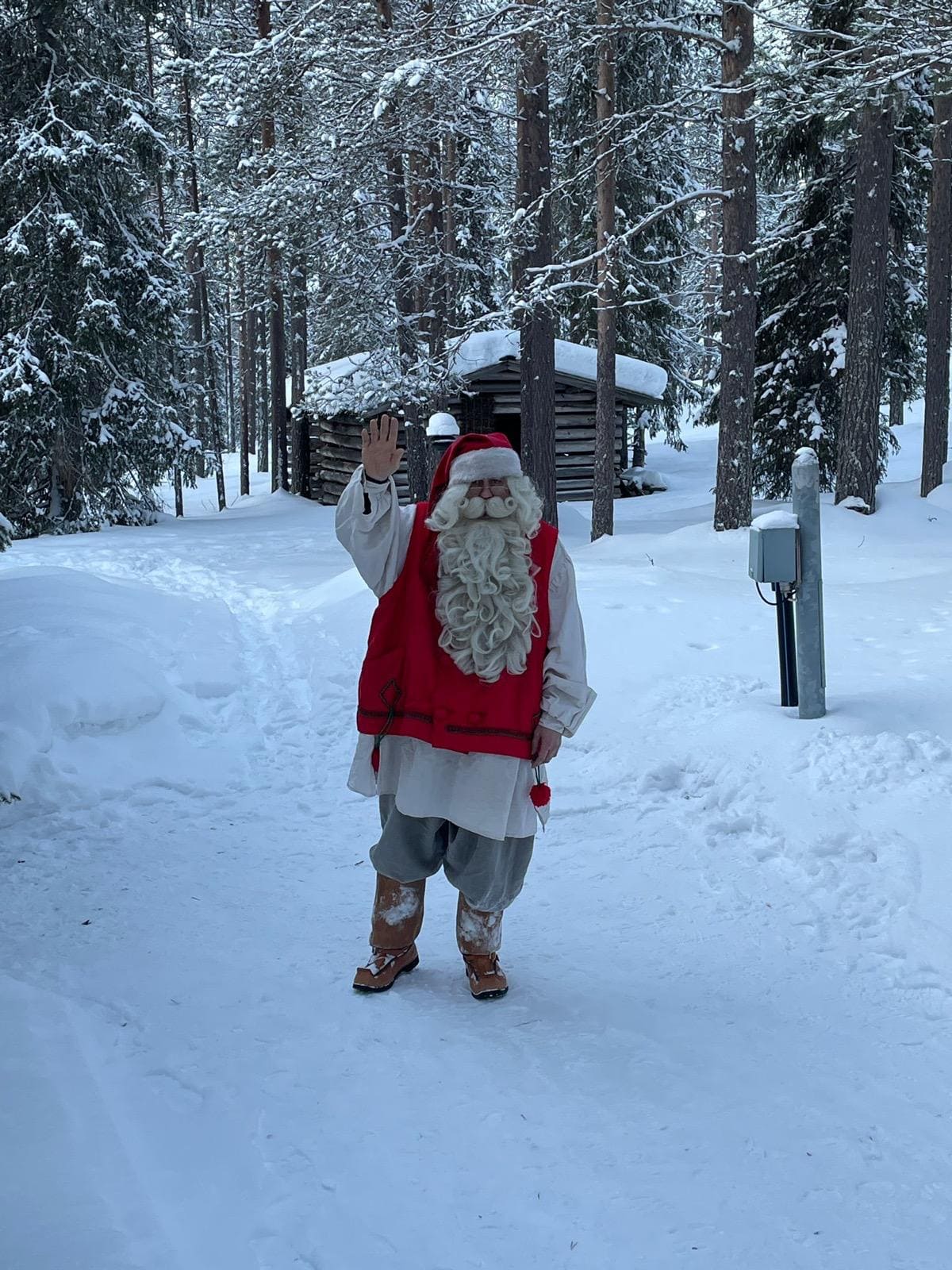 Lo más mágico que puedes hacer en tu viaje a Laponia es el encuentro con Papá Noel.