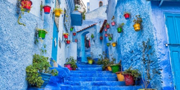 Las calles de Chefchaouen, parada imprescindible en tu viaje a los alrededores de Tánger